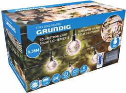 GRUNDIG Solární světelný řetěz 50 lamp s ovladačem ED-247681
