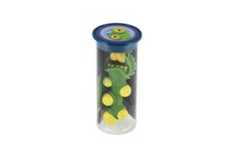 Vesmírná příšera/mimozemšťan silikon 7-9cm mix druhů v tubusu