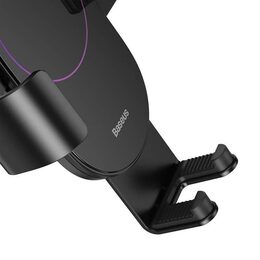 Univerzální držák do auta s upevněním na palubní desku Baseus Simplism Gravity černý