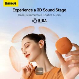 Bluetooth sluchátka Baseus AirNora 2 oranžové