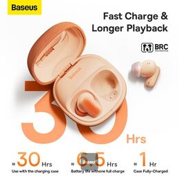 Bluetooth sluchátka Baseus AirNora 2 oranžové