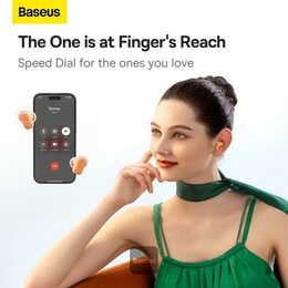 Bluetooth sluchátka Baseus AirNora 2 oranžové