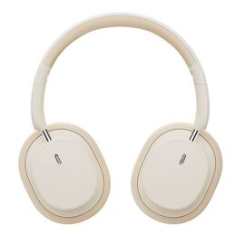 Bluetooth sluchátka Baseus Bowie D05 krémově bílé