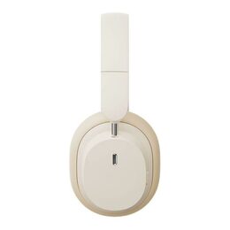 Bluetooth sluchátka Baseus Bowie D05 krémově bílé