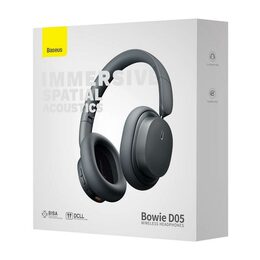 Bluetooth sluchátka Baseus Bowie D05 šedé