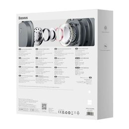 Bluetooth sluchátka Baseus Bowie D05 šedé