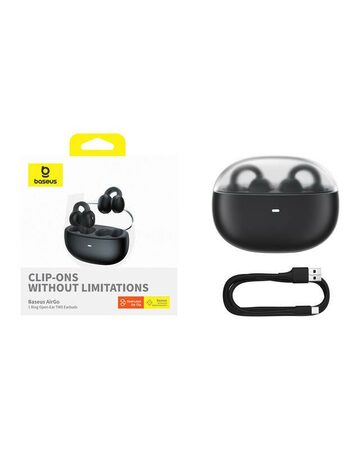 Bluetooth sluchátka Baseus AirGo 1 TWS černé