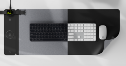 Podložka na stůl pod notebook Allity ALP-100 s bezdrátovým nabíjením 3v1 černá