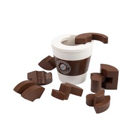 Hlavolam Puzzle Club Cast - Espresso