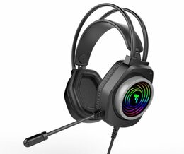 SWISSTEN herní sluchátka Gunner RGB