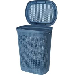 EXCELLENT Koš na prádlo s víkem 60 l modrá KO-027100390modr