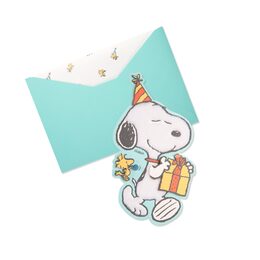 Snoopy s dárkem
