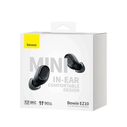Bluetooth sluchátka Baseus Bowie EZ10 černé