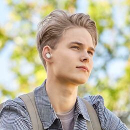 Bluetooth sluchátka Baseus Bowie EZ10 bílé