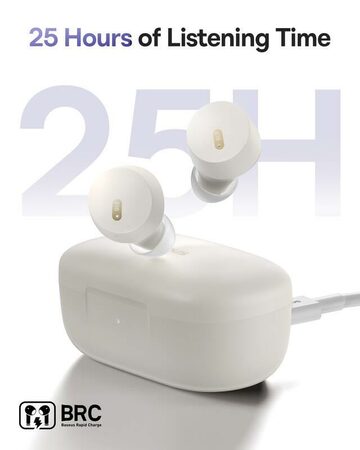 Bluetooth sluchátka Baseus Bowie E18 bílá