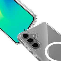 Magnetický kryt Spello Mag+ Pro Samsung Galaxy S24/S25 5G transparentní