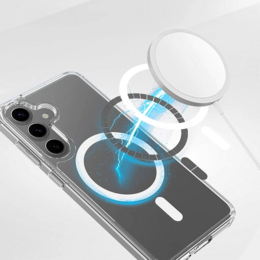 Magnetický kryt Spello Mag+ Pro Samsung Galaxy S24/S25 5G transparentní