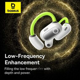 Bluetooth sluchátka Baseus Eli Sport 1 Open-Ear TWS Aurora Green