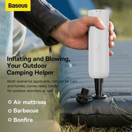 Akumulátorový vysavač do auta Baseus A3lite 12000Pa bílý