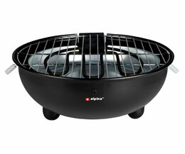 ALPINA Stolní elektrický gril kulatý 1250W ED-218208