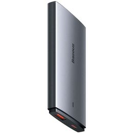 Nabíječka do sítě Baseus GaN5 Pro Ultra Slim USB-C/USB-A 65 W šedá