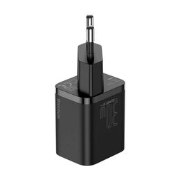 Rychlonabíječka do sítě Baseus Super Si USB-C PD QC 30W černá