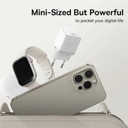 Rychlonabíječka do sítě Baseus Palm 30W USB-C PD QC 3.0 bílá