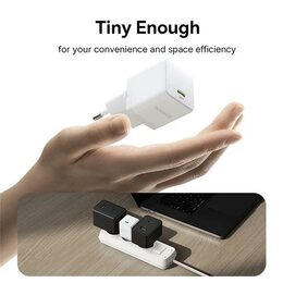 Rychlonabíječka do sítě Baseus Palm 30W USB-C PD QC 3.0 bílá