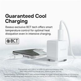 Rychlonabíječka do sítě Baseus Palm 30W USB-C PD QC 3.0 bílá
