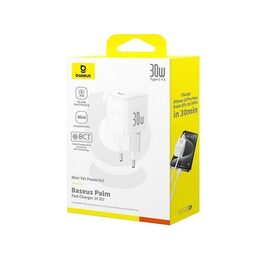 Rychlonabíječka do sítě Baseus Palm 30W USB-C PD QC 3.0 bílá