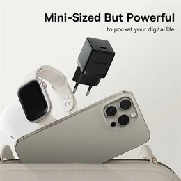 Rychlonabíječka do sítě Baseus Palm 30W USB-C PD QC 3.0 černá