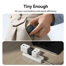 Rychlonabíječka do sítě Baseus Palm 30W 1xUSB 1xUSB-C PD QC 3.0 černá
