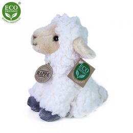 Rappa Plyšová ovce sedící 16 cm ECO-FRIENDLY