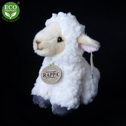 Rappa Plyšová ovce sedící 16 cm ECO-FRIENDLY
