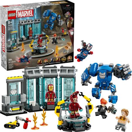 76315 Iron Man a labor. síň brnění LEGO