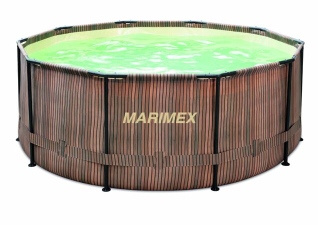 Bazén Marimex Florida 3,05x0,91 m se skimmerem - motiv TEAK