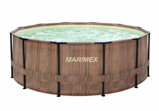 Bazén Marimex Florida 3,66x0,99 m se skimmerem- motiv TEAK