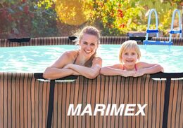 Bazén Marimex Florida 3,66x0,99 m se skimmerem- motiv TEAK