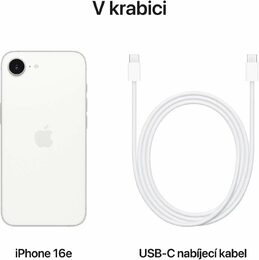 Mobilní telefon Apple iPhone 16e 128GB bílý