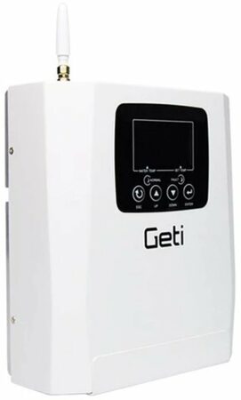 Regulátor Geti GWH03W solární MPPT 4kW pro ohřev vody, výstup 230V, vstup 370V, WiFi monitoring