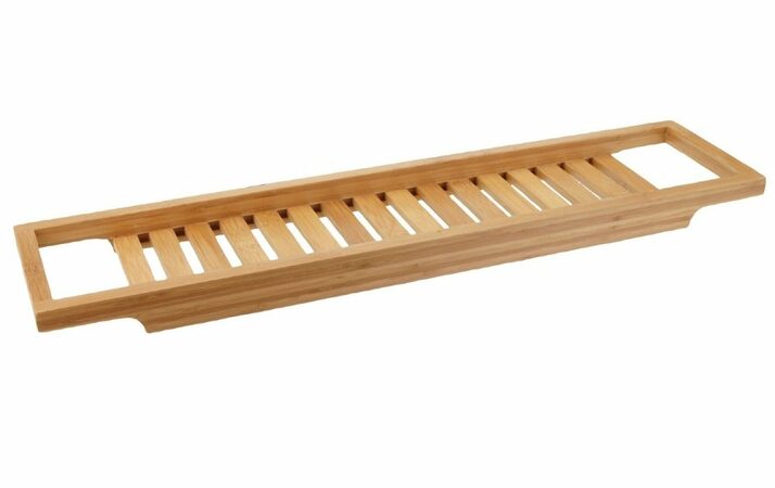 EXCELLENT Polička na vanu bambusová 64,5 cm KO-784610500