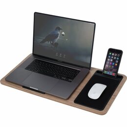 EXCELLENT Stojan na notebook s polštářem hnědá KO-170488370