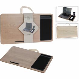 EXCELLENT Stojan na notebook s polštářem hnědá KO-170488370
