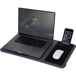 EXCELLENT Stojan na notebook s polštářem šedá KO-170488380