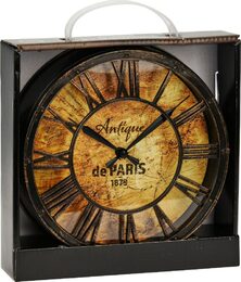 SEGNALE Nástěnné hodiny retro 21 cm KO-837000251