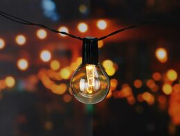 PROGARDEN LED světelný řetěz venkovní 20 žárovek KO-AF5600120