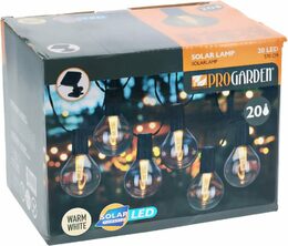 PROGARDEN LED světelný řetěz venkovní 20 žárovek KO-AF5600120