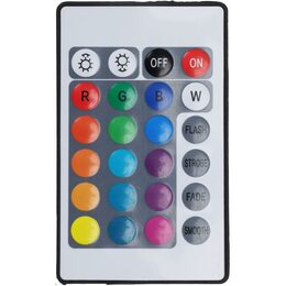 PROGARDEN Nabíjecí lampa kempingová venkovní s ovladačem RGB 21 cm KO-CY8001940