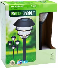 PROGARDEN Solární světlo na zahradu sada 4 ks 41 cm KO-DT4100200