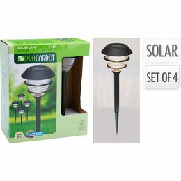 PROGARDEN Solární světlo na zahradu sada 4 ks 41 cm KO-DT4100200